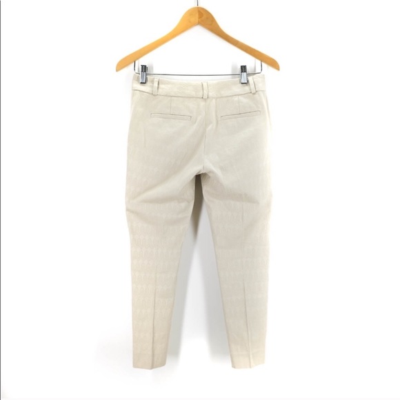 Banana Republic Camden Jacquard Fit Ankle Pants - Picture 4 of 5